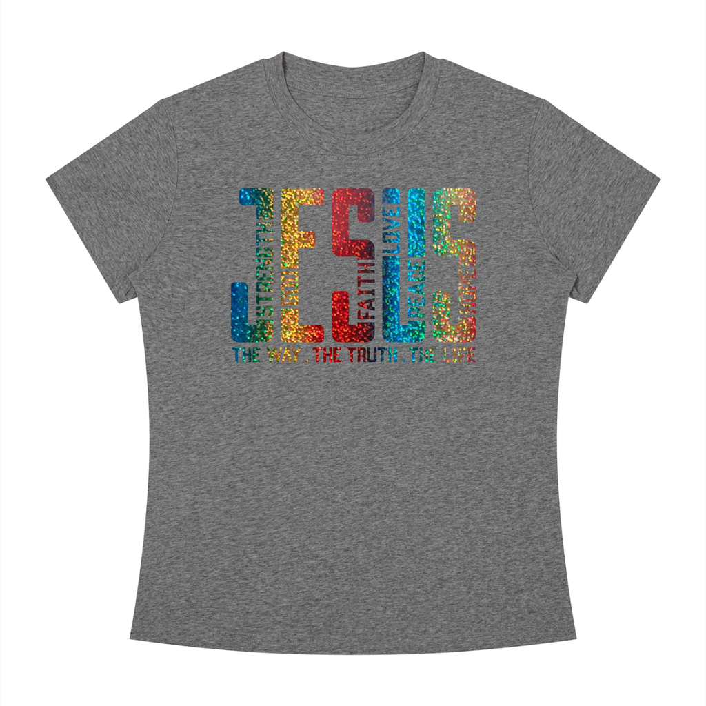 Nathaneils 19 Open Hands Women's Slim Fit Crewneck T-Shirt