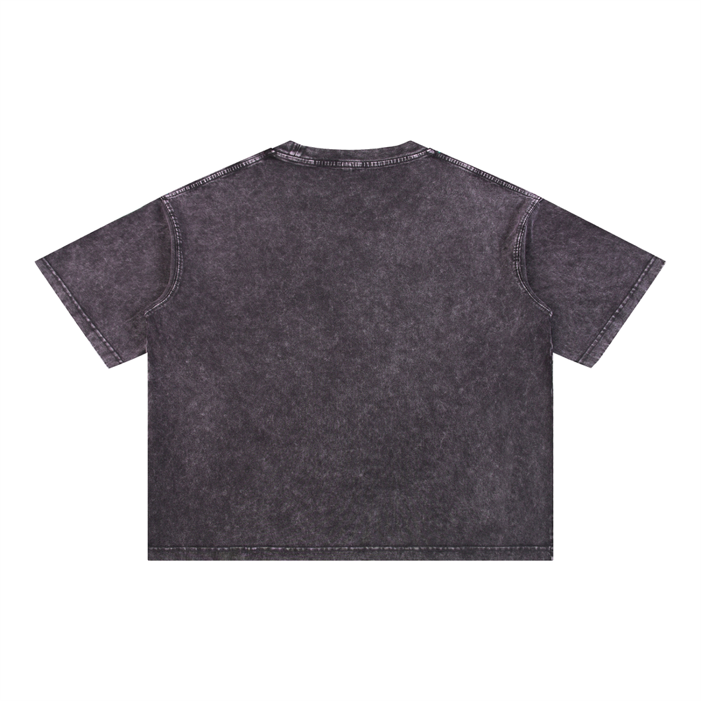 Nathaneils 19 Open Hands Mineral Wash Boxy Cotton T-Shirt