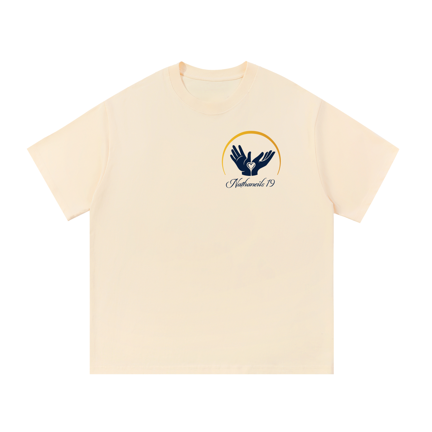 Nathaneils 19 Open Hands Essential Cotton T-Shirt