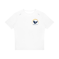 Nathaneils 19 Open Hands Performance Reflective Tee White