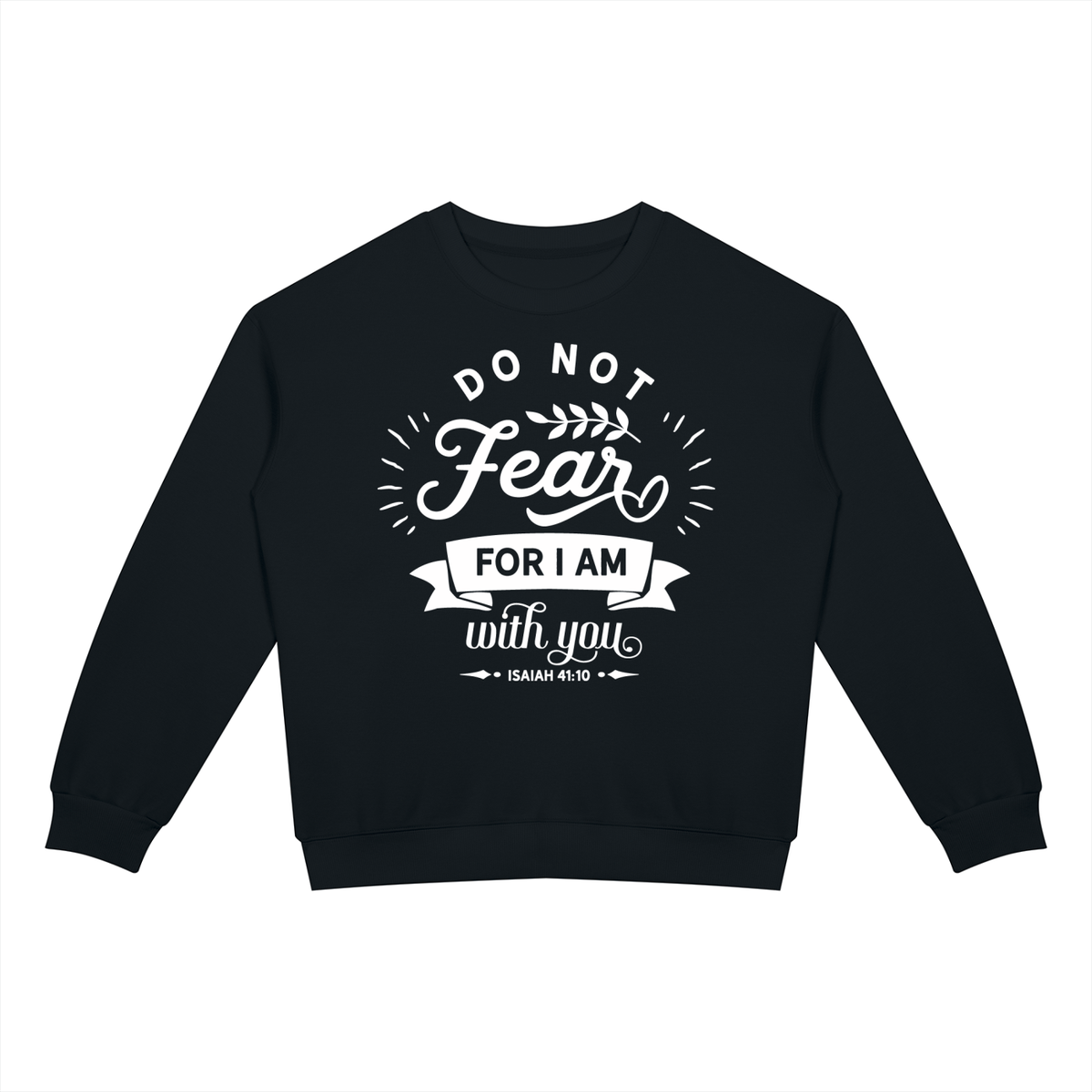 Nathaneils 19 Open Hands Unisex Drop Shoulder Crewneck Sweatshirt
