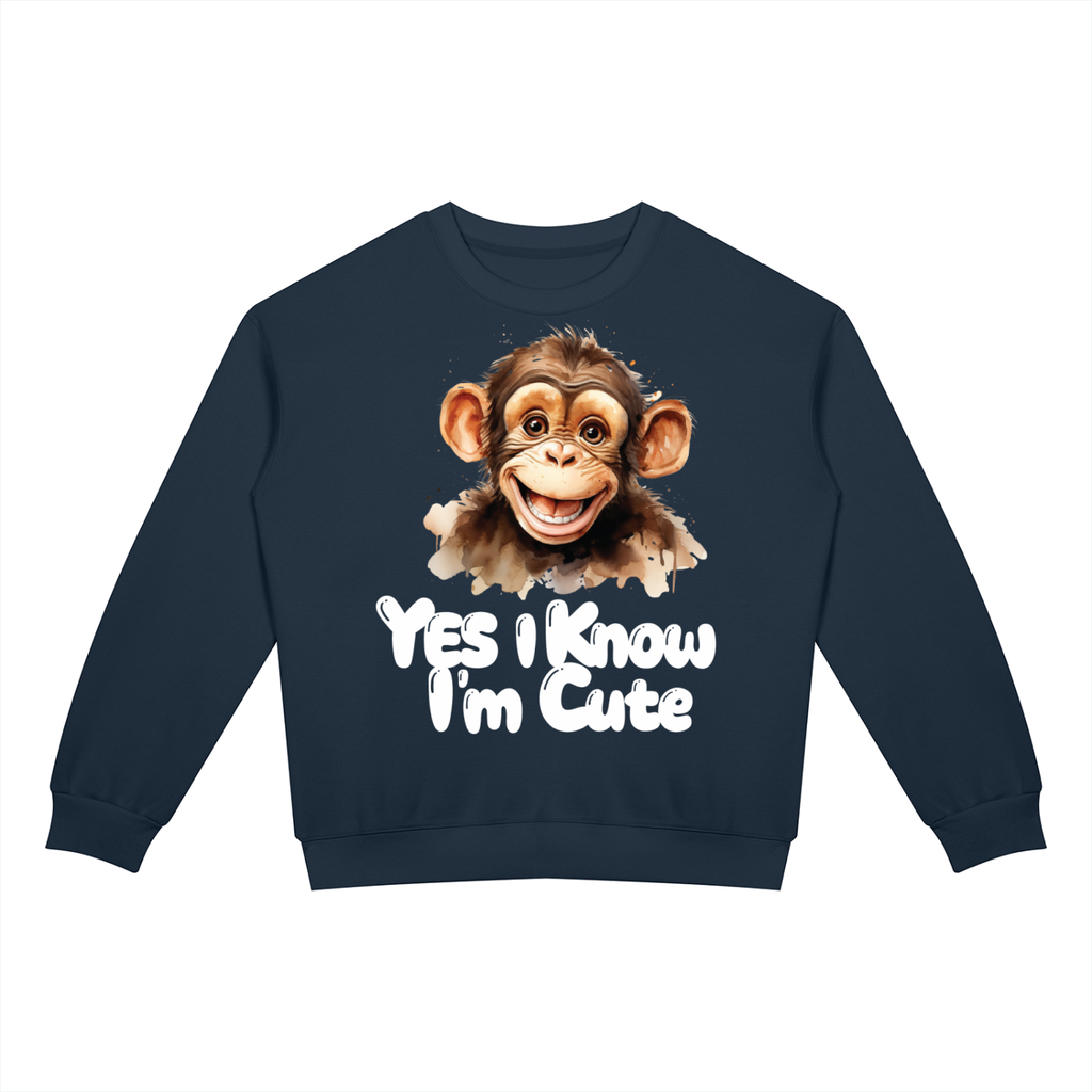 Nathaneils 19 Open Hands Unisex Drop Shoulder Crewneck Sweatshirt
