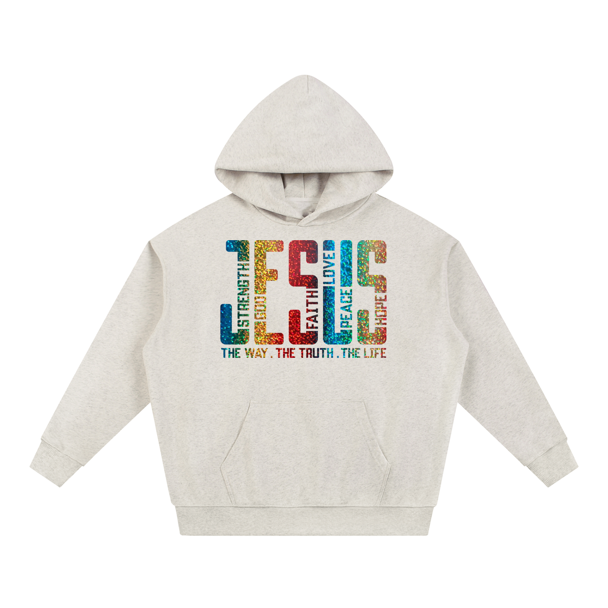 Nathaneils 19 Open Hands Essential Heavyweight Hoodie ( Unisex)