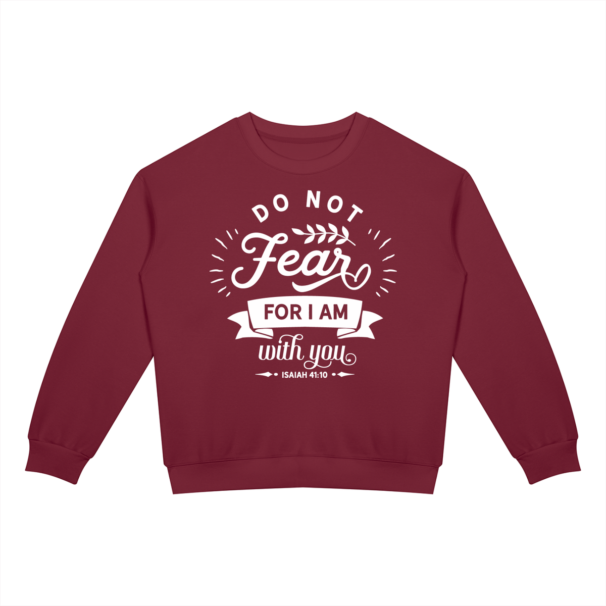 Nathaneils 19 Open Hands Unisex Drop Shoulder Crewneck Sweatshirt