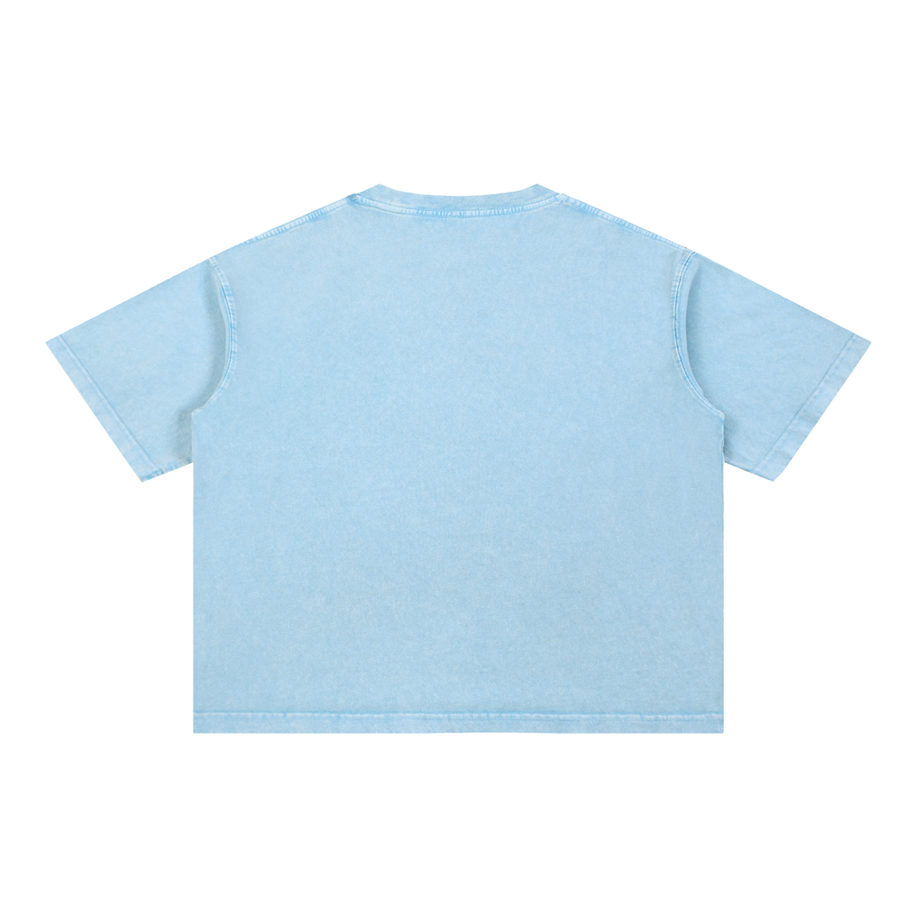 Nathaneils 19 Open Hands Mineral Wash Boxy Cotton T-Shirt