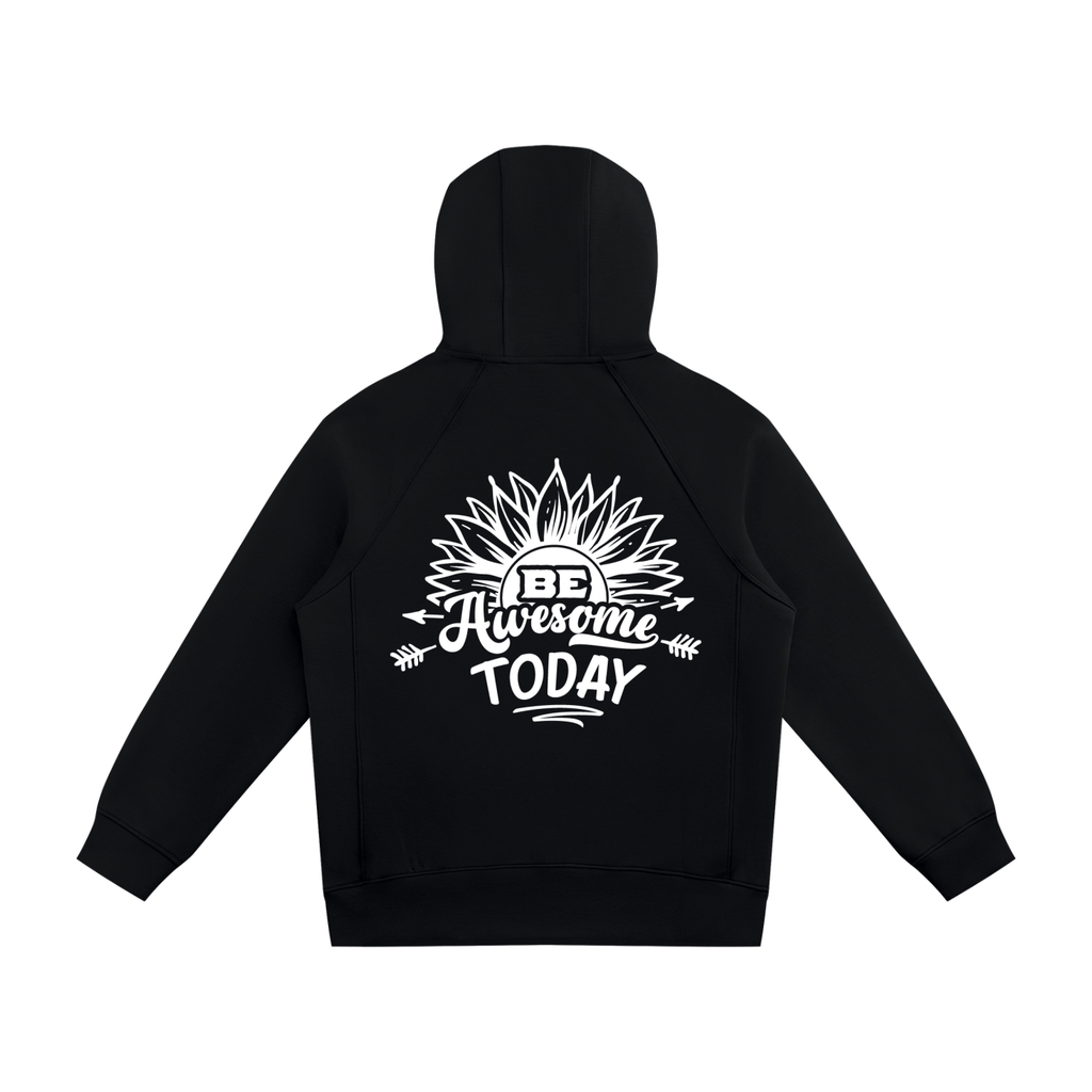 Nathaneils 19 Open Hands Unisex Raglan Full Zip Hoodie