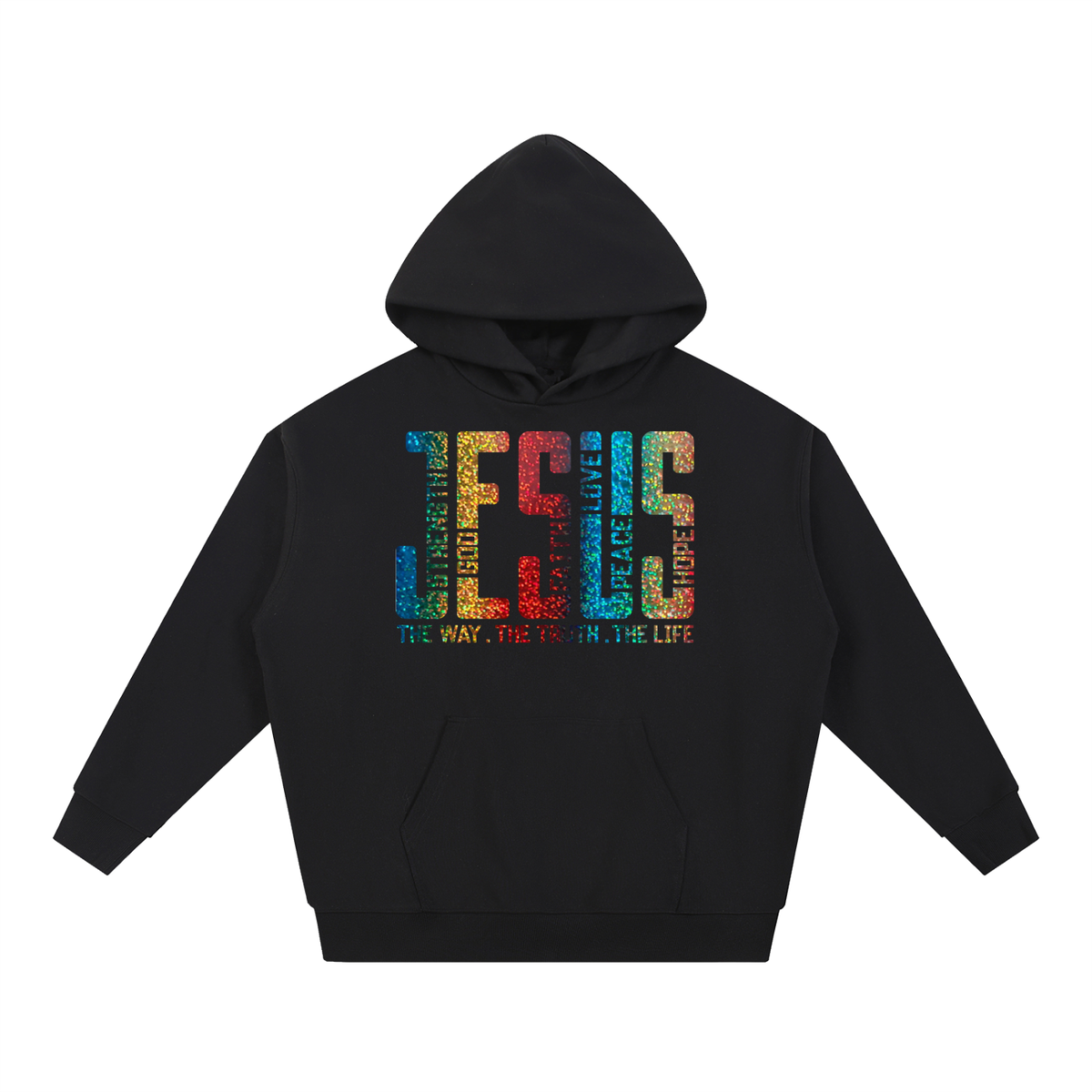 Nathaneils 19 Open Hands Essential Heavyweight Hoodie ( Unisex)