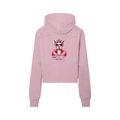 Nathaneils 19 Open Hands Cropped Half-Zip Hoodie