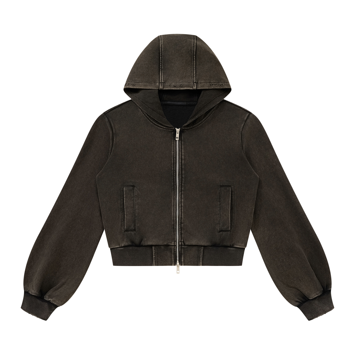 Nathaneils 19 Open Hands Women’s Vintage Wash Full Zip Hoodie