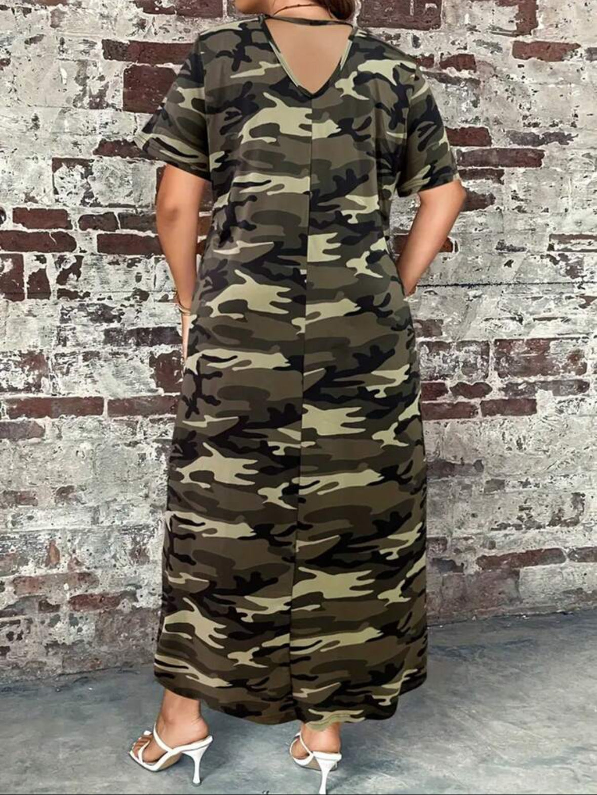 Jesus Camouflage Plus Size Dress