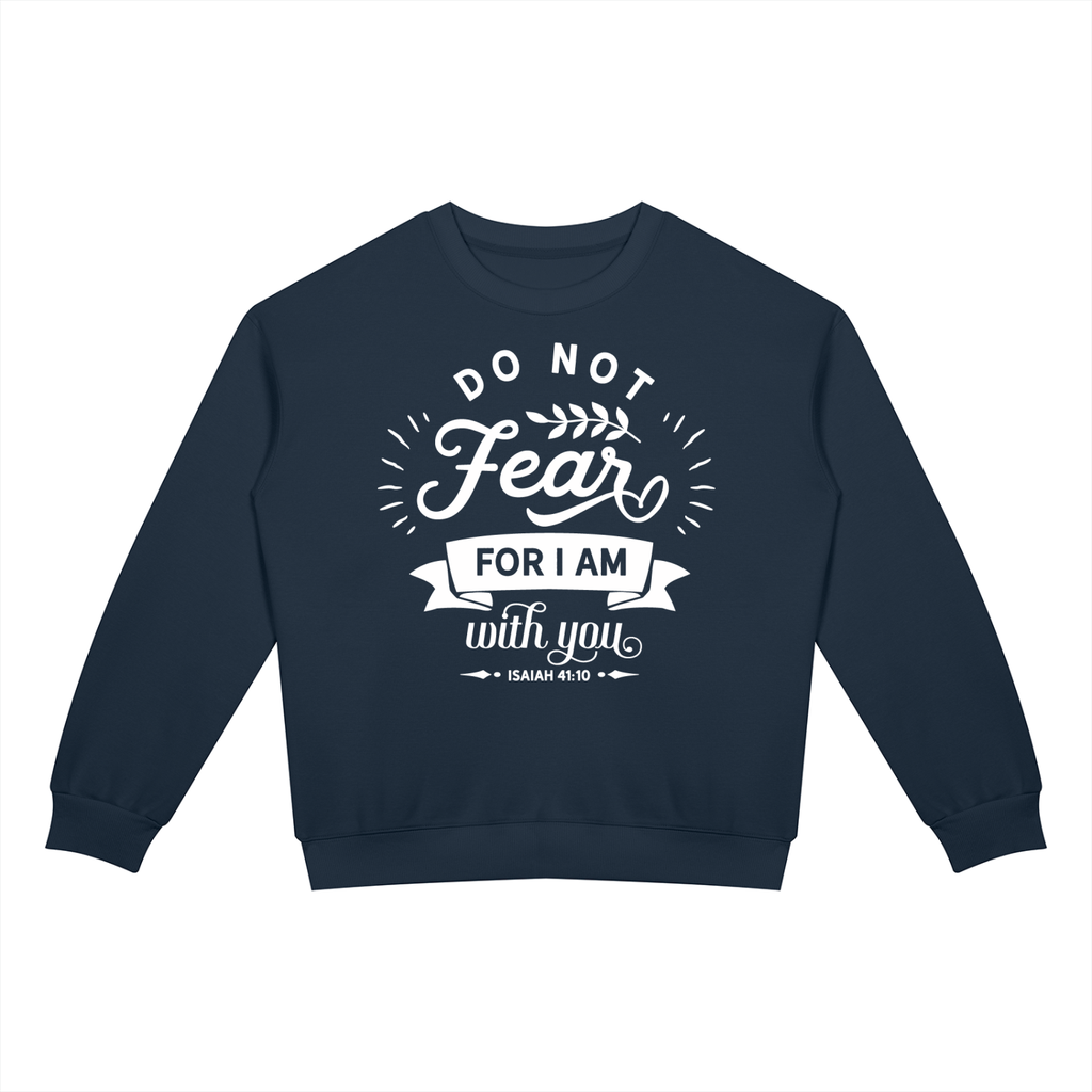 Nathaneils 19 Open Hands Unisex Drop Shoulder Crewneck Sweatshirt