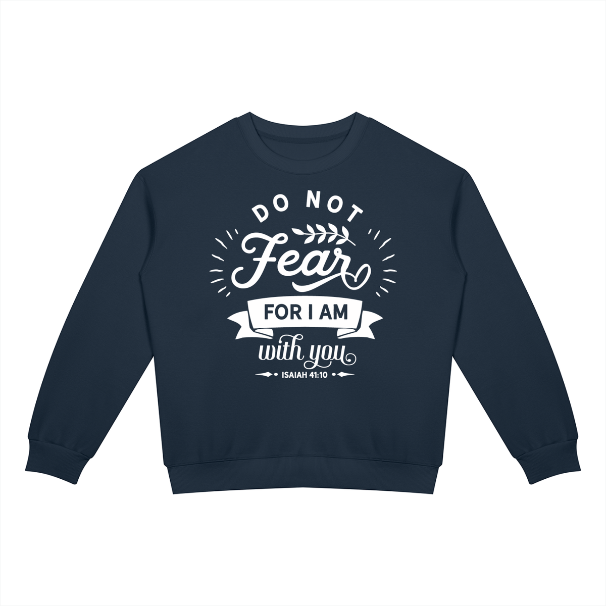 Nathaneils 19 Open Hands Unisex Drop Shoulder Crewneck Sweatshirt