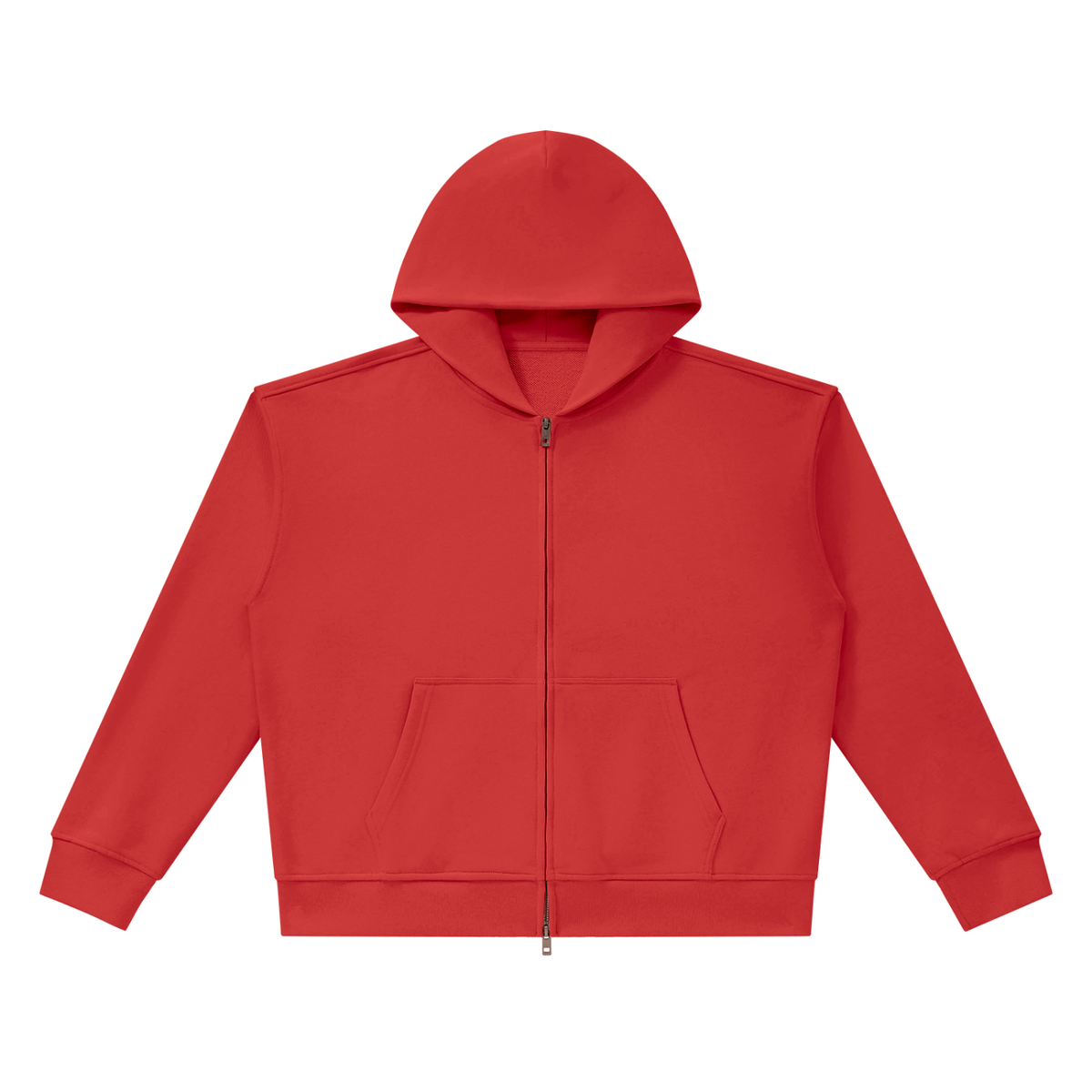Nathaneils 19 Open Hands Unisex Heavyweight Full Zip Boxy Hoodie
