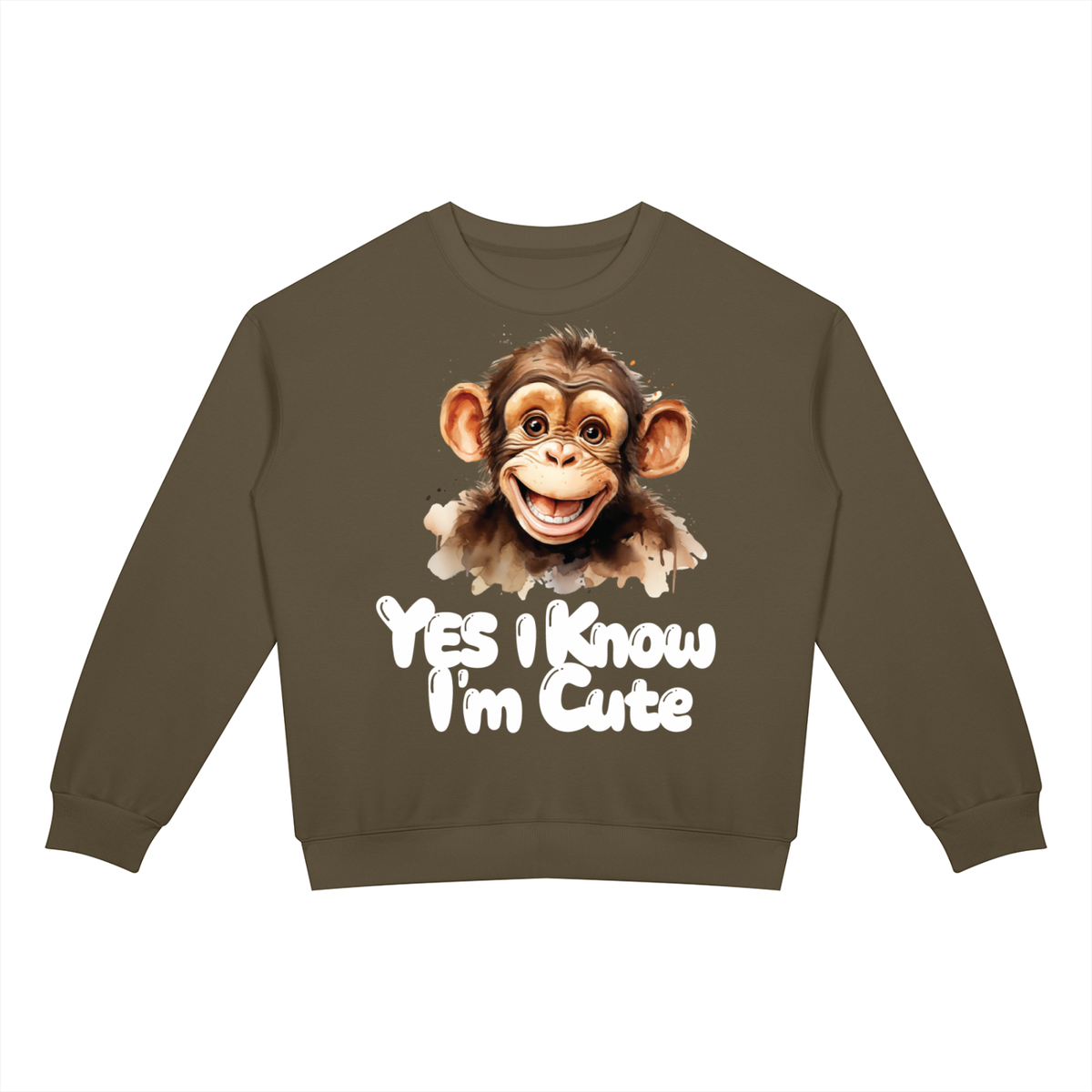 Nathaneils 19 Open Hands Unisex Drop Shoulder Crewneck Sweatshirt