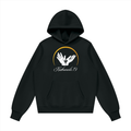 Nathaneils19 • Open Hands Hoodie — Black Unisex • Front & Back Logo