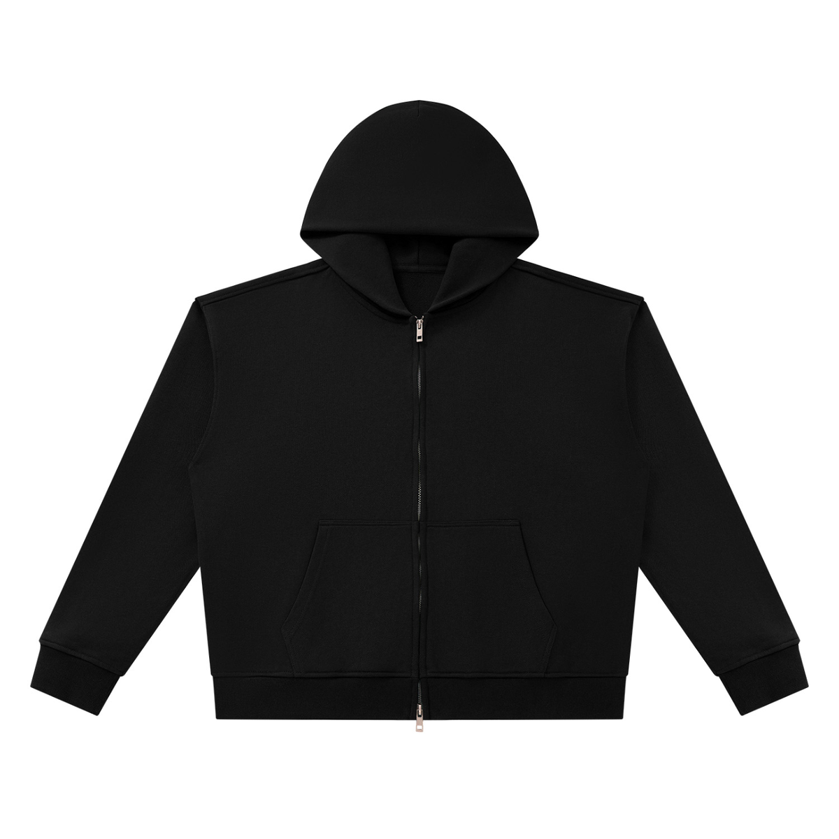 Nathaneils 19 Open Hands Unisex Heavyweight Full Zip Boxy Hoodie