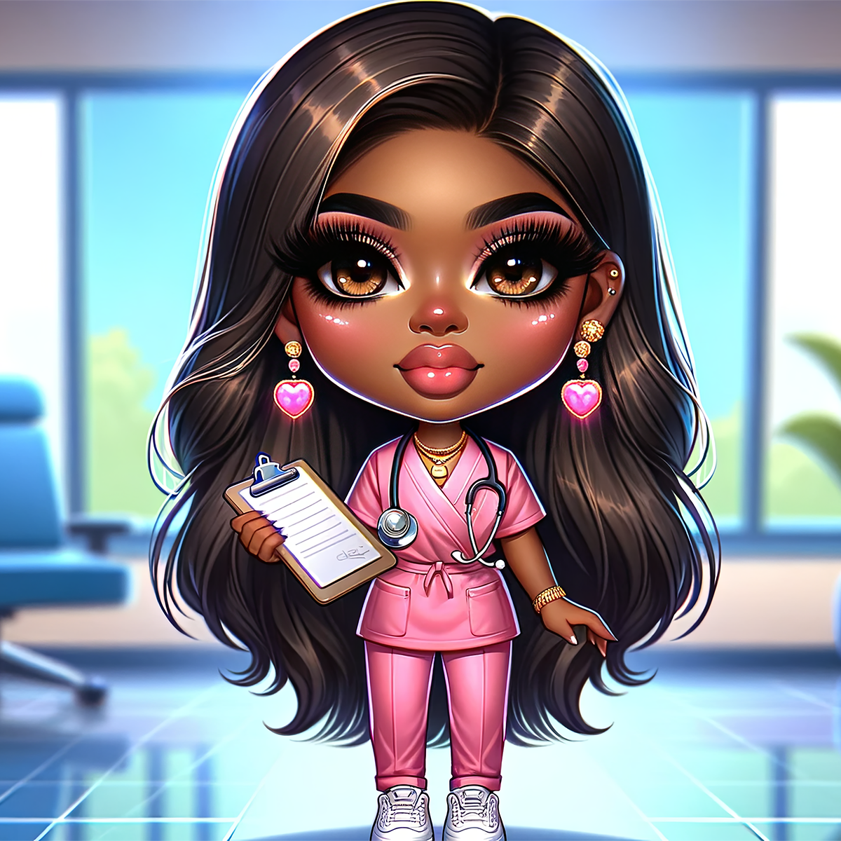 Nurse coaster set