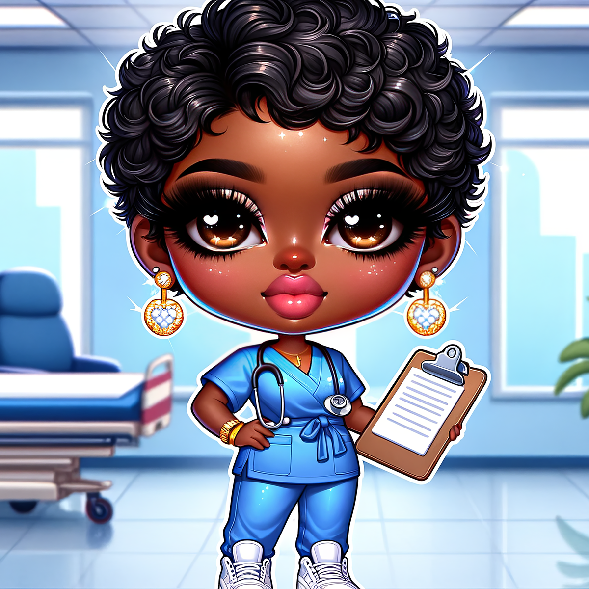 Nurse coaster set
