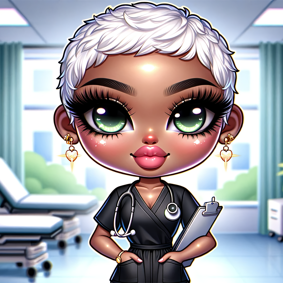 Nurse coaster set