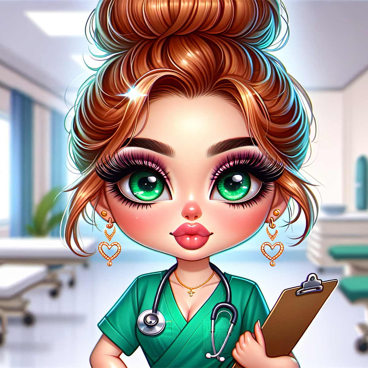 Nurse coaster set