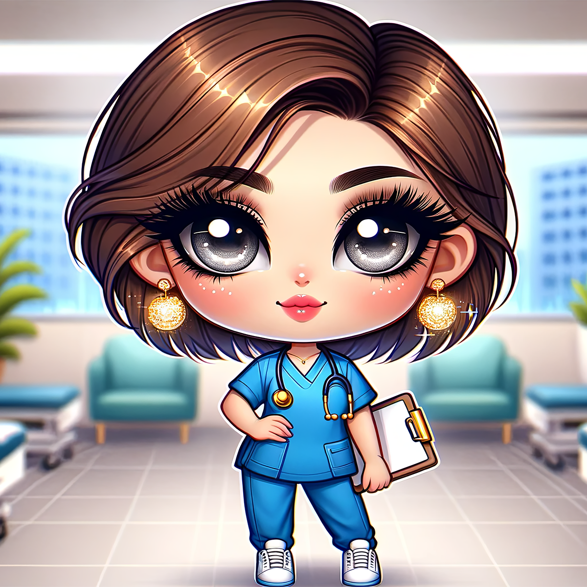 Nurse coaster set