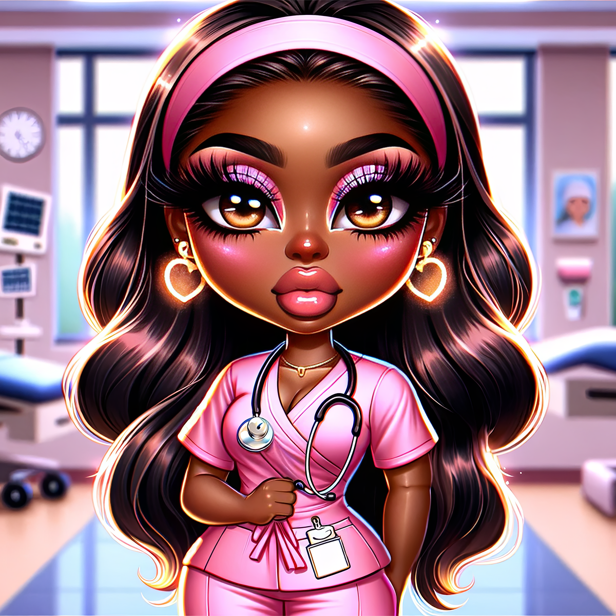 Nurse coaster set