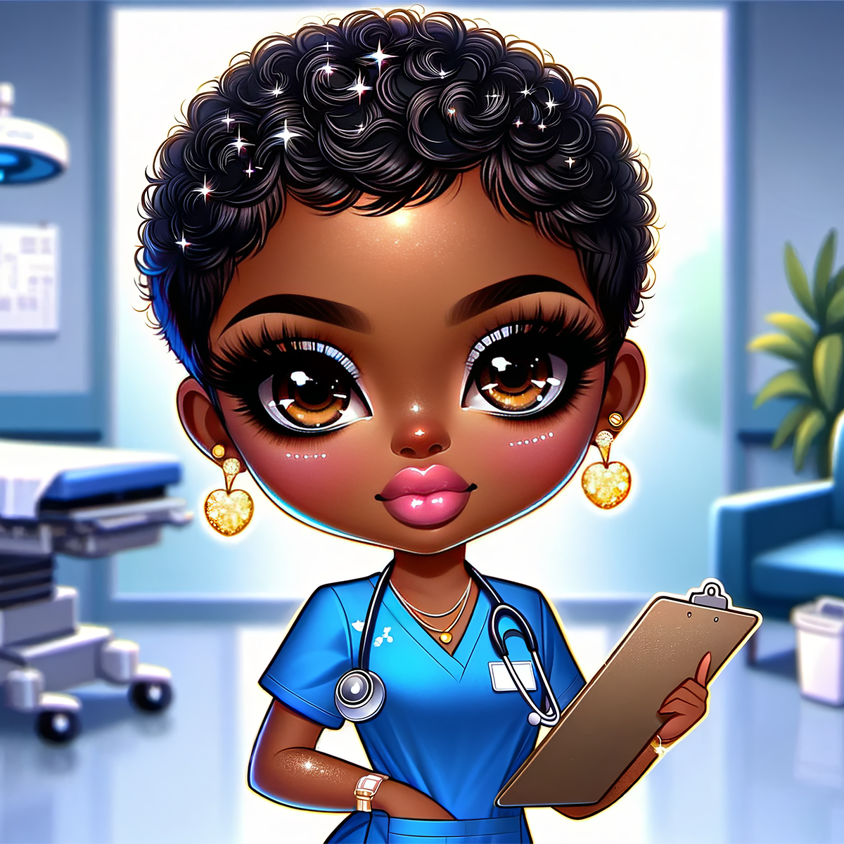 Nurse coaster set