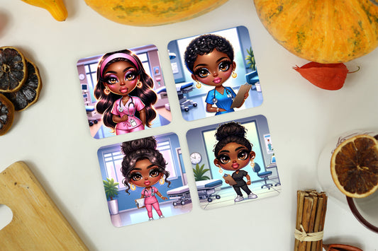 Nurse coaster set