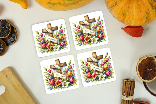 He is risen coasters