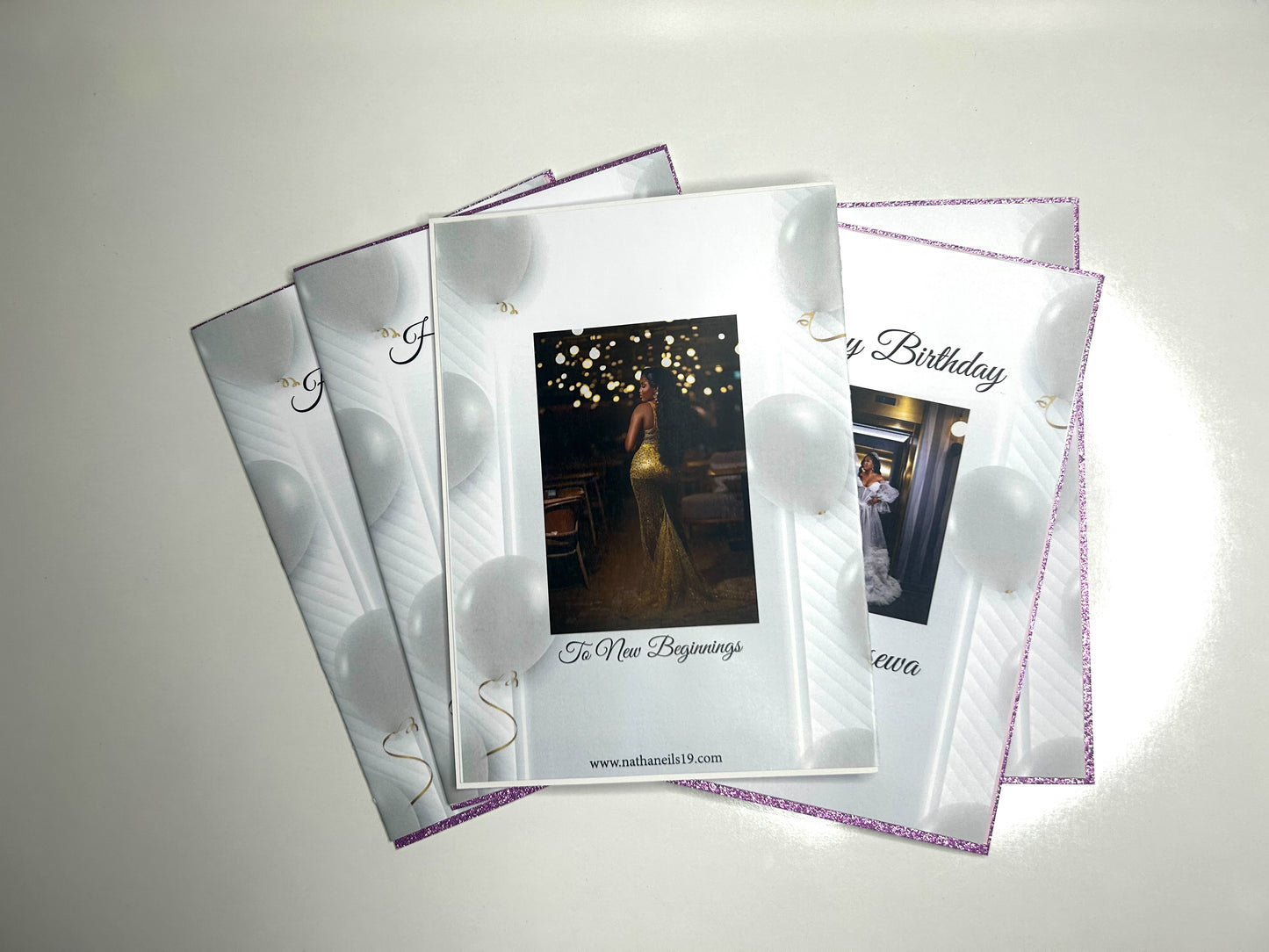 Personalised birthday card