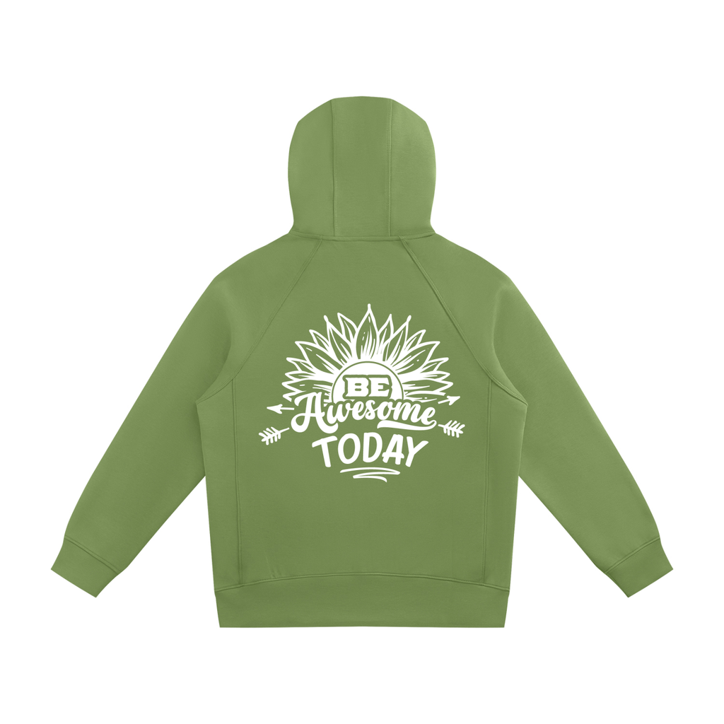 Nathaneils 19 Open Hands Unisex Raglan Full Zip Hoodie