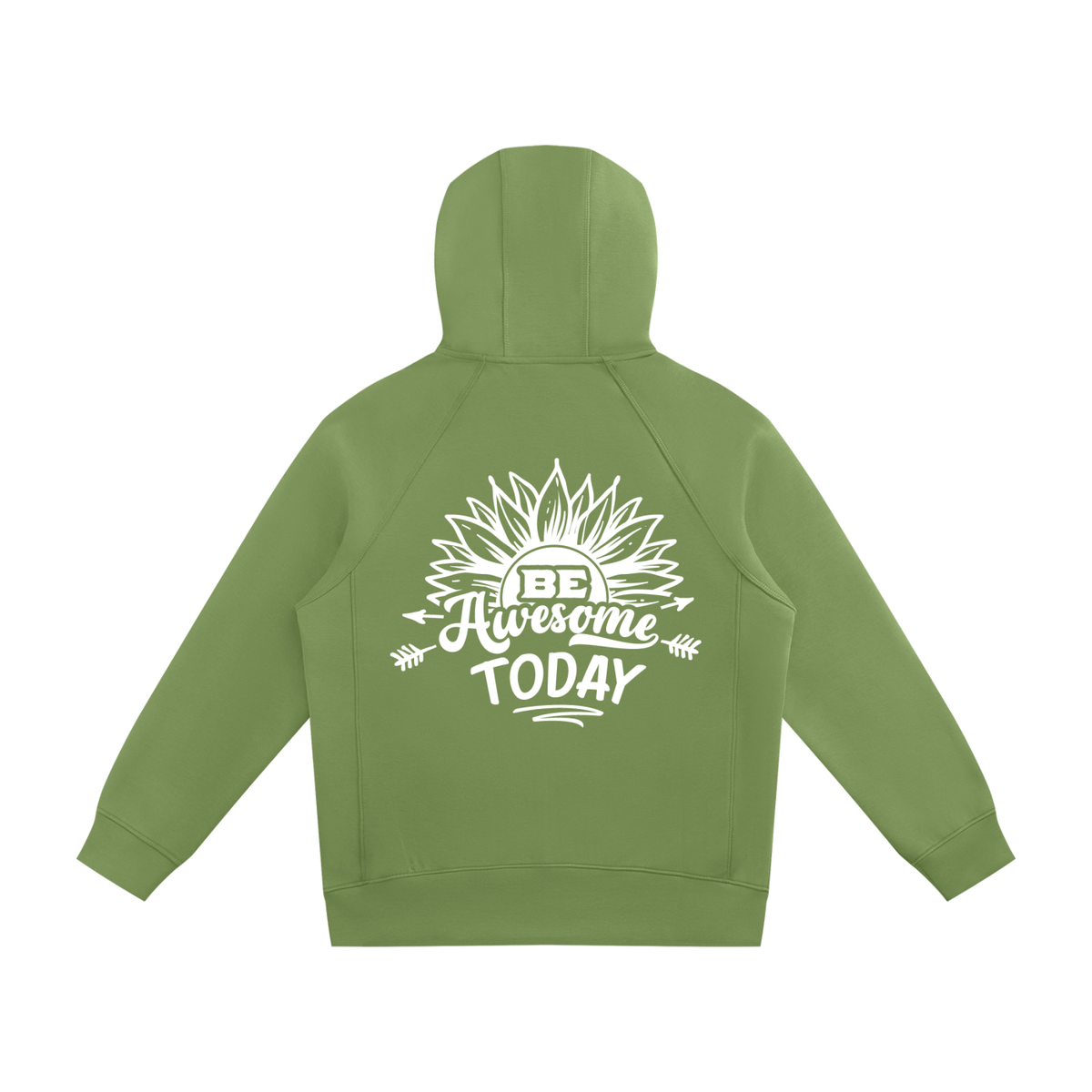 Nathaneils 19 Open Hands Unisex Raglan Full Zip Hoodie