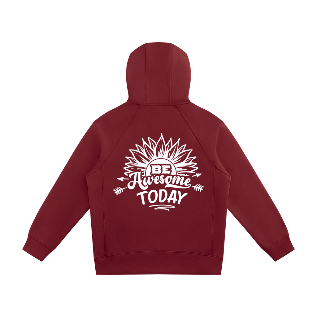 Nathaneils 19 Open Hands Unisex Raglan Full Zip Hoodie