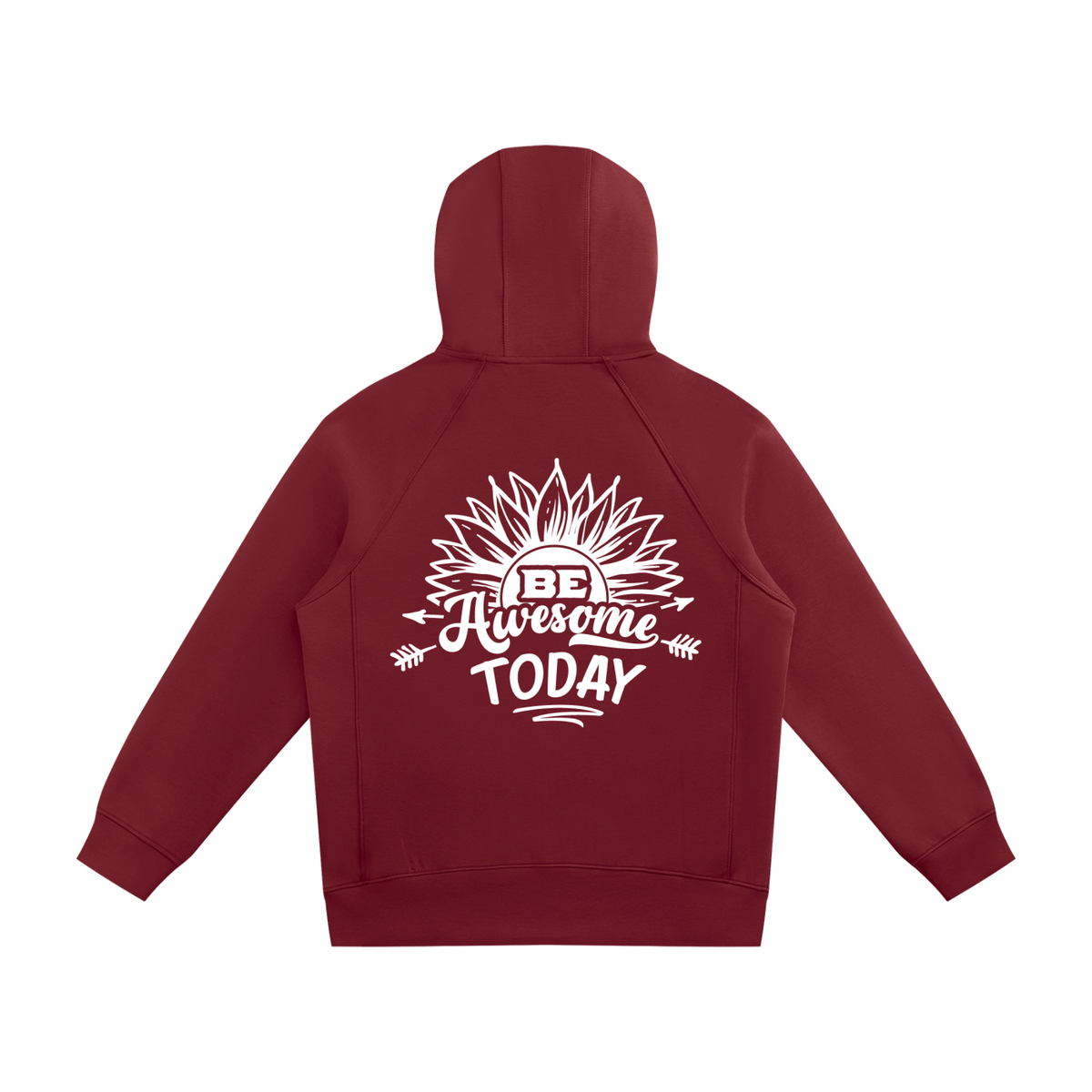 Nathaneils 19 Open Hands Unisex Raglan Full Zip Hoodie