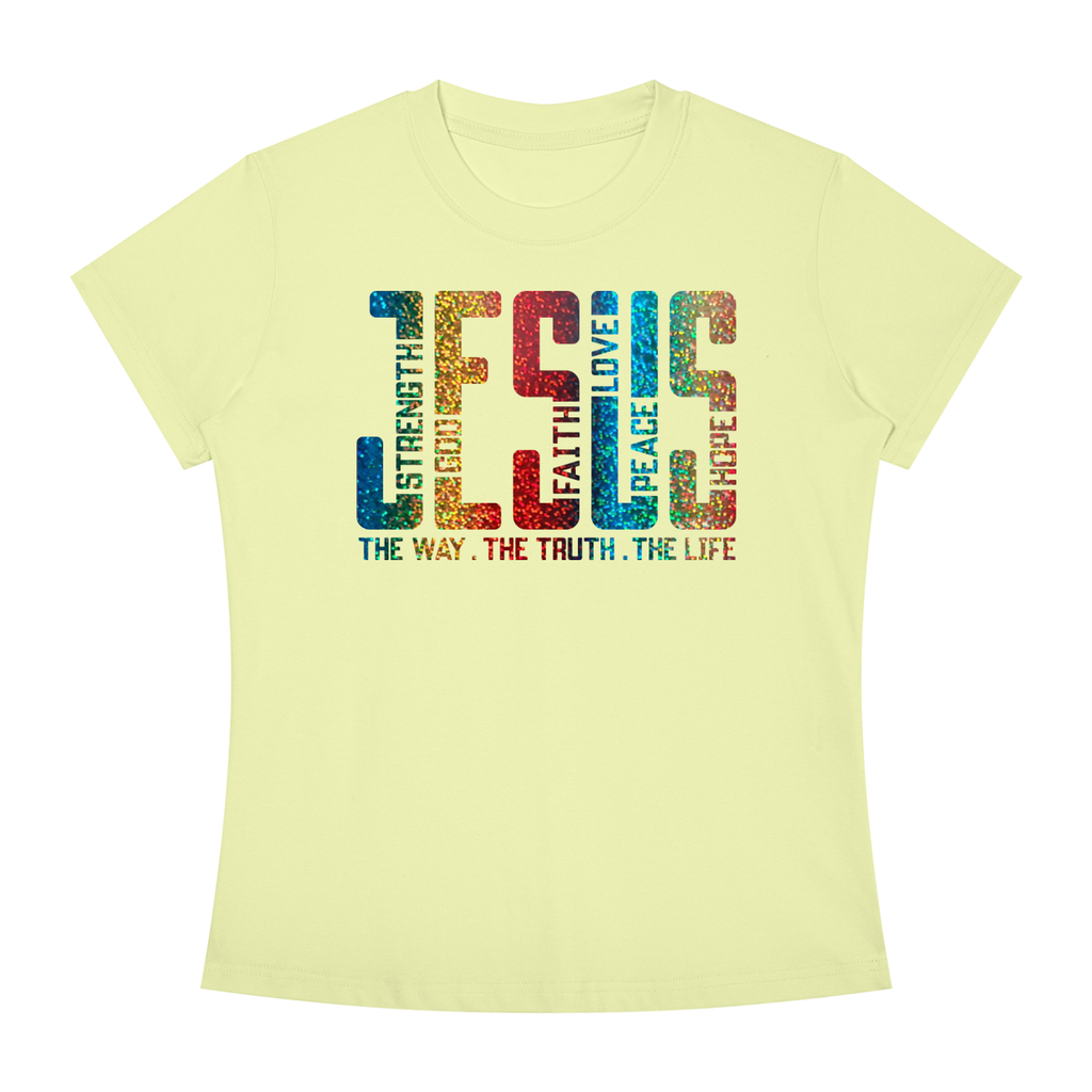 Nathaneils 19 Open Hands Women's Slim Fit Crewneck T-Shirt