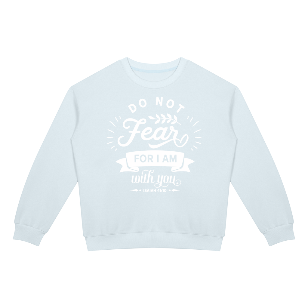 Nathaneils 19 Open Hands Unisex Drop Shoulder Crewneck Sweatshirt