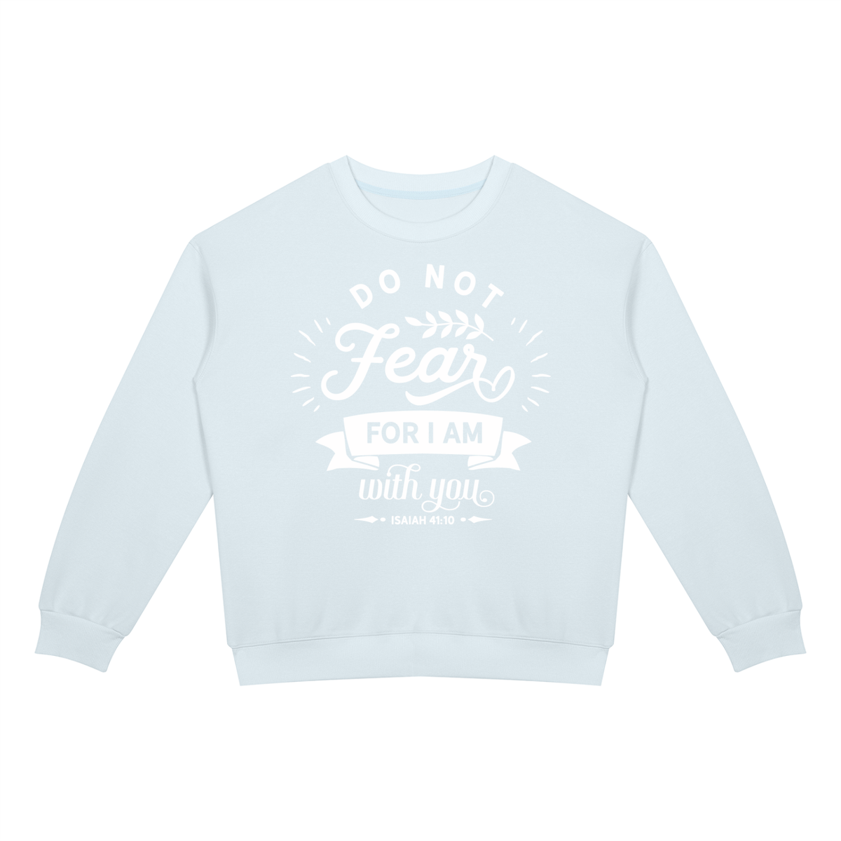 Nathaneils 19 Open Hands Unisex Drop Shoulder Crewneck Sweatshirt