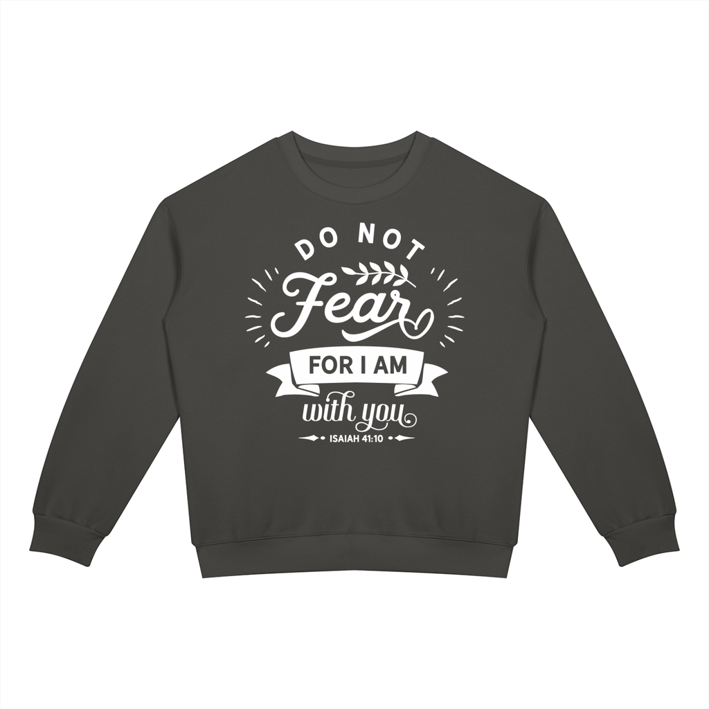 Nathaneils 19 Open Hands Unisex Drop Shoulder Crewneck Sweatshirt