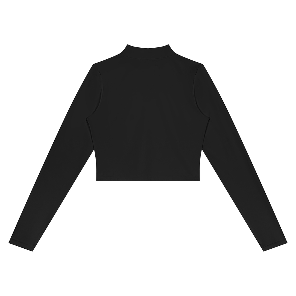 Nathaneils19 Open Hands Women’s Crop Yoga Sports Jacket
