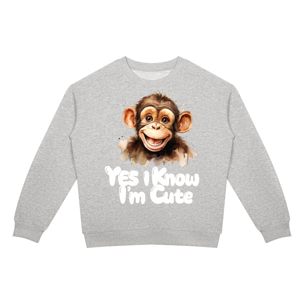 Nathaneils 19 Open Hands Unisex Drop Shoulder Crewneck Sweatshirt