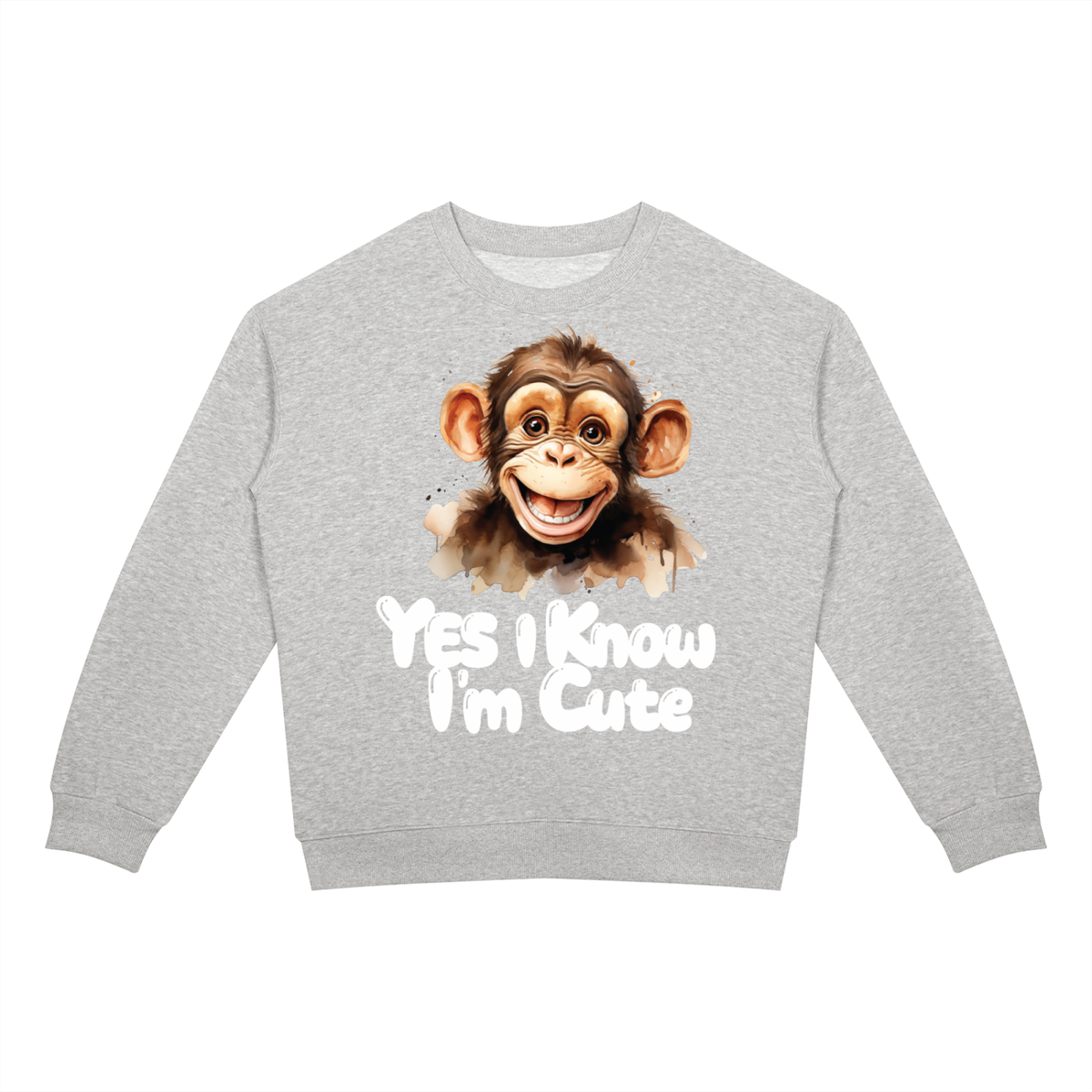 Nathaneils 19 Open Hands Unisex Drop Shoulder Crewneck Sweatshirt