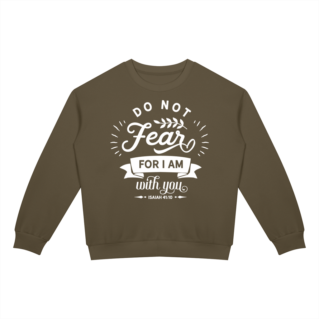 Nathaneils 19 Open Hands Unisex Drop Shoulder Crewneck Sweatshirt