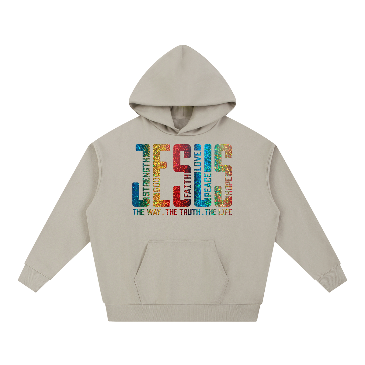 Nathaneils 19 Open Hands Essential Heavyweight Hoodie ( Unisex)