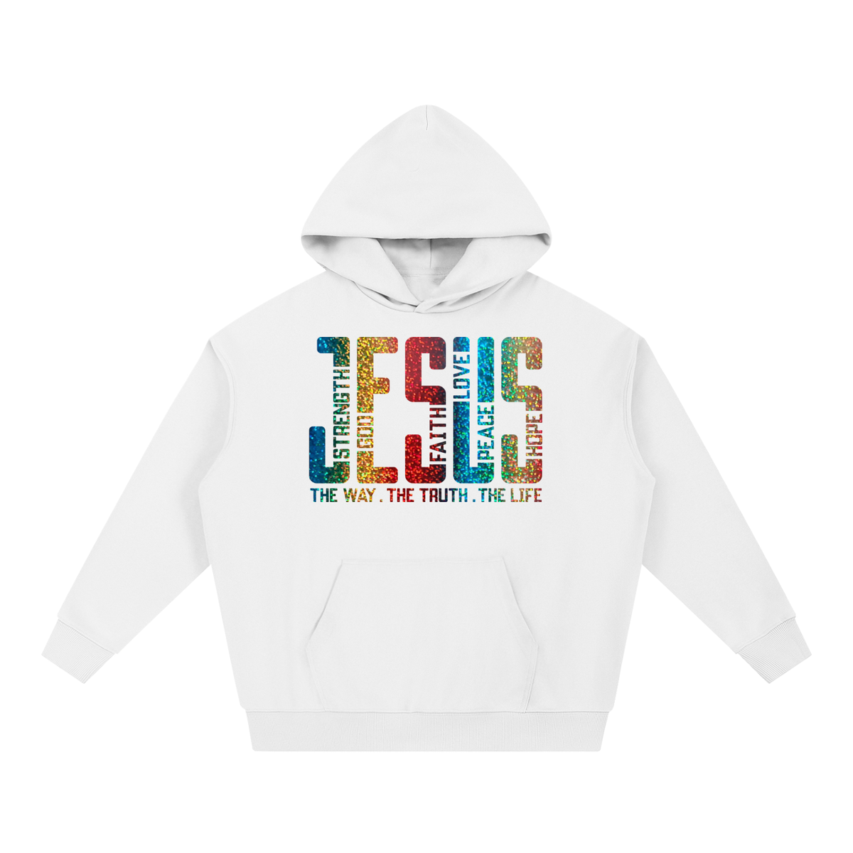Nathaneils 19 Open Hands Essential Heavyweight Hoodie ( Unisex)