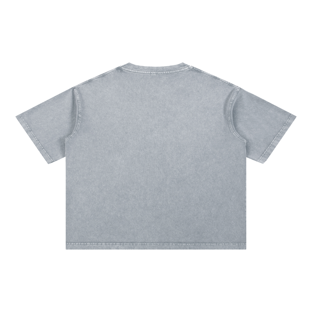 Nathaneils 19 Open Hands Mineral Wash Boxy Cotton T-Shirt