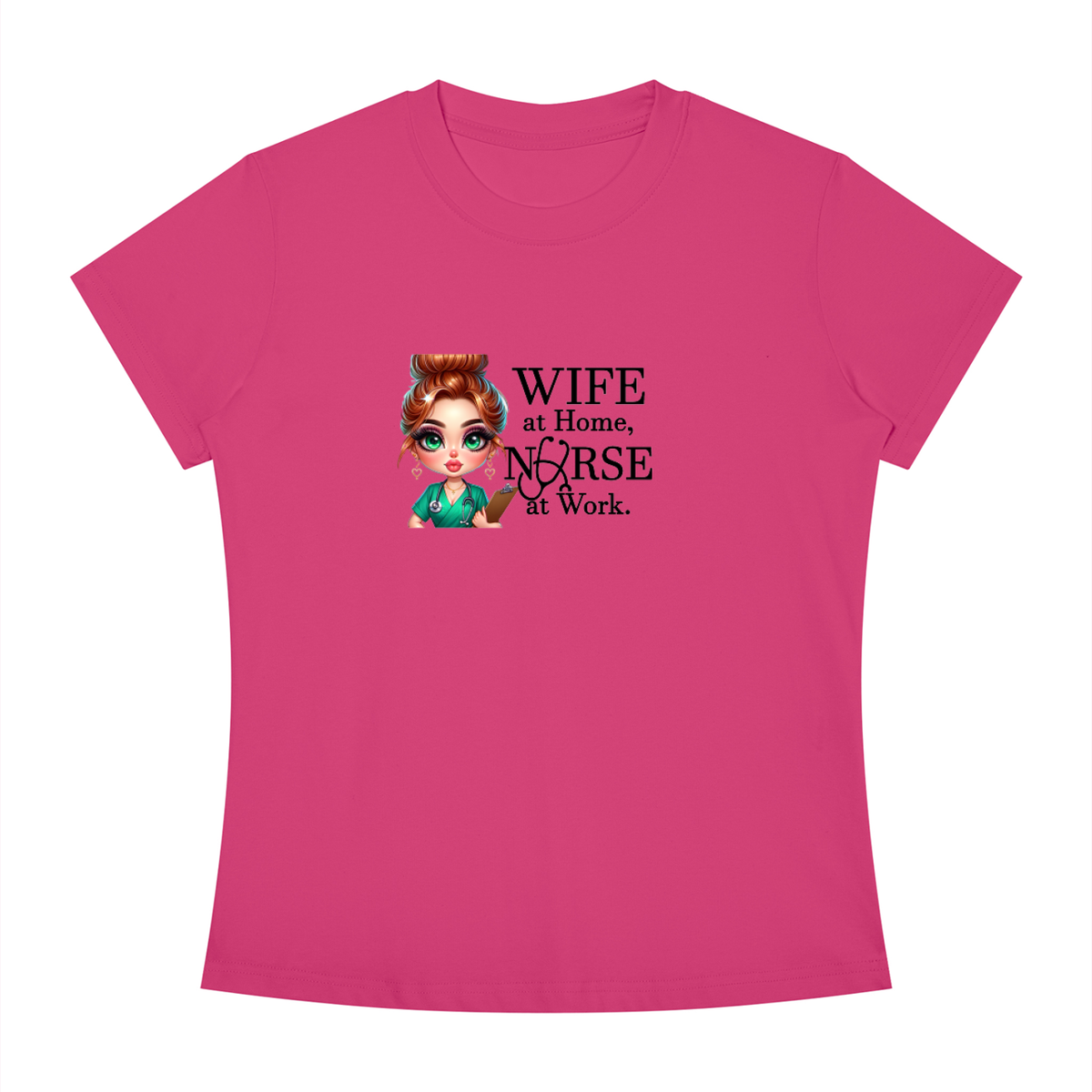 Women's Slim Fit Crewneck T-Shirt